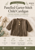 Simple cardigan knitting pattern | Easy Sweater Pattern | Garter Stitch Cardigan | Beginner Knitting Pattern ages 1 - 4 years