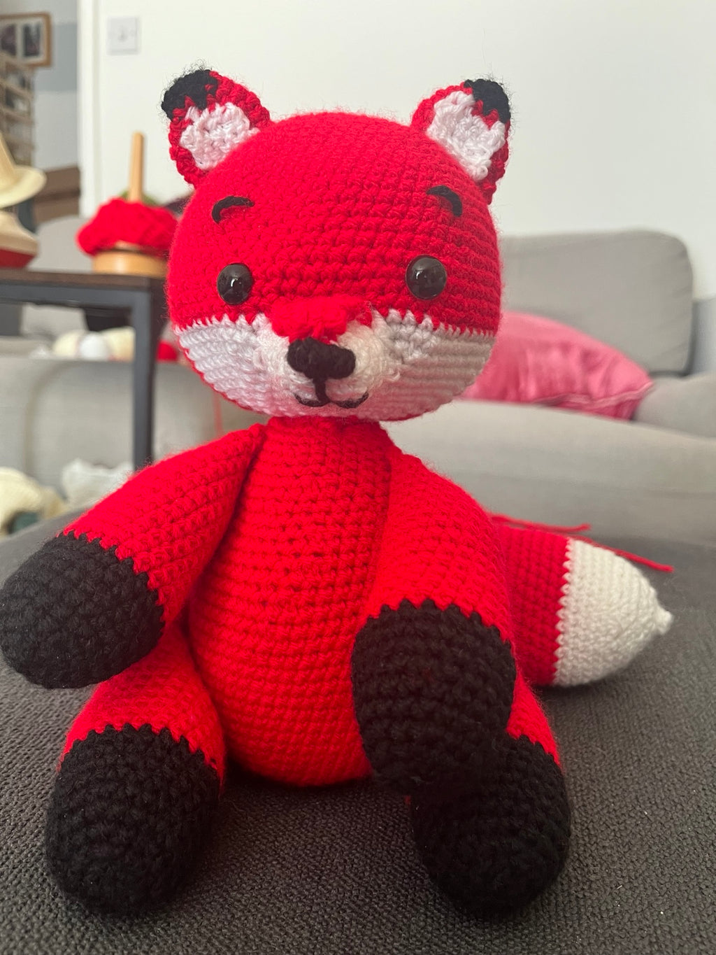 Crochet Fox Pattern | Amigurumi Fox Soft Toy | Woodland Animal Crochet Pattern | Stuffed Fox Plush | Beginner Friendly Crochet Toy