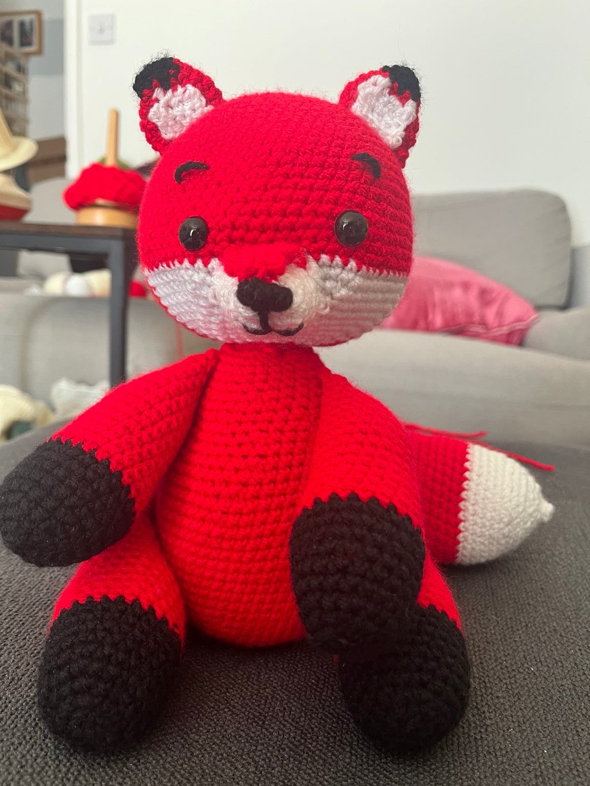 Crochet Fox Pattern | Amigurumi Fox Soft Toy | Woodland Animal Crochet Pattern | Stuffed Fox Plush | Beginner Friendly Crochet Toy