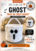 Ghost Trick or Treat Basket
