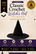 Classic Crochet Witch's Hat Collection