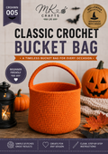 Crochet Halloween Bucket Bag Pattern | Beginner Trick or Treat Basket