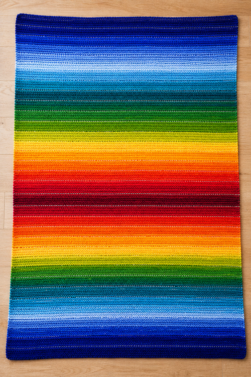 2025 Weather Blanket Knitting Pattern PDF | Beginner Temperature Blanket | One Row Per Day | Custom Year & Location Available