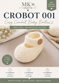 Crochet Baby Booties Pattern