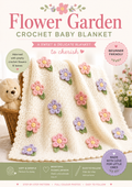 Flower Garden Crochet Baby Blanket Pattern PDF | Crochet Baby Blanket | Floral Baby Blanket Pattern | Beginner Crochet Pattern