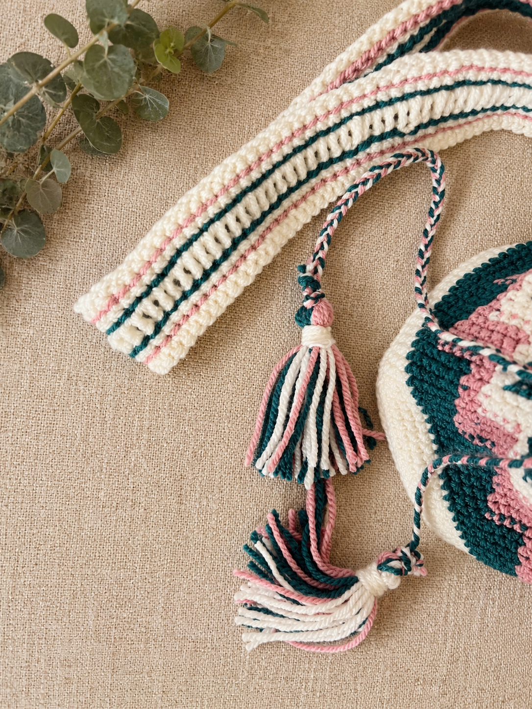 Crochet Mochila Bag Pattern PDF | Boho Crossbody Bag Crochet Pattern | Drawstring Bucket Bag Tutorial | Beginner Friendly Crochet Pattern