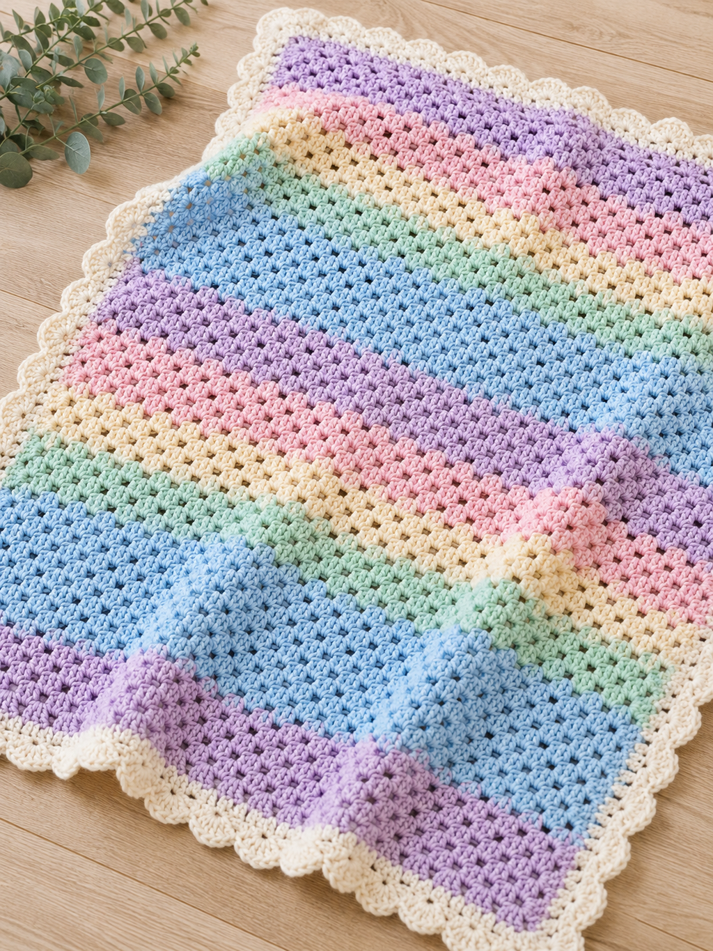 Beginner baby Crochet Blanket