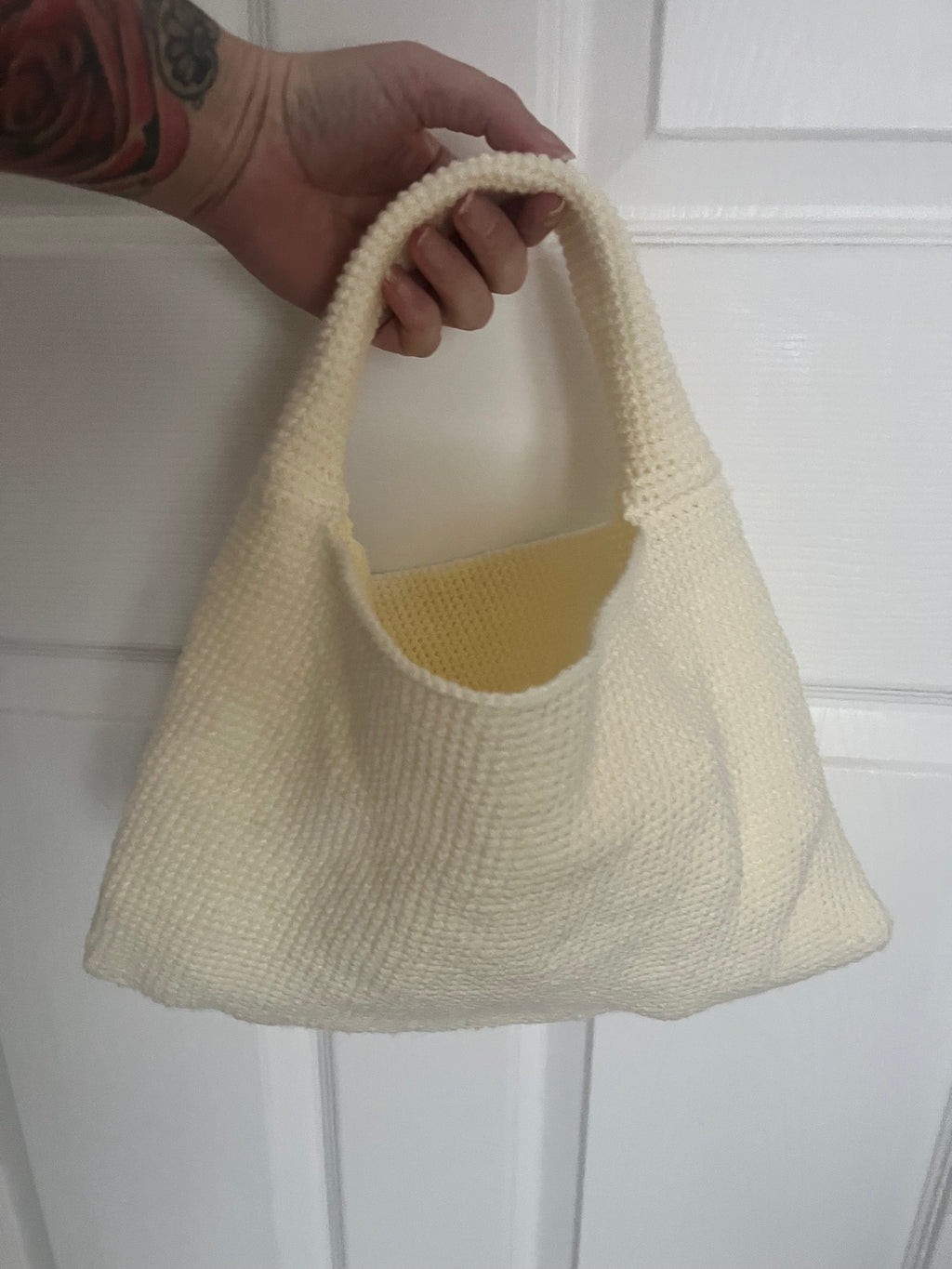 Waffle Stitch Handbag Pattern