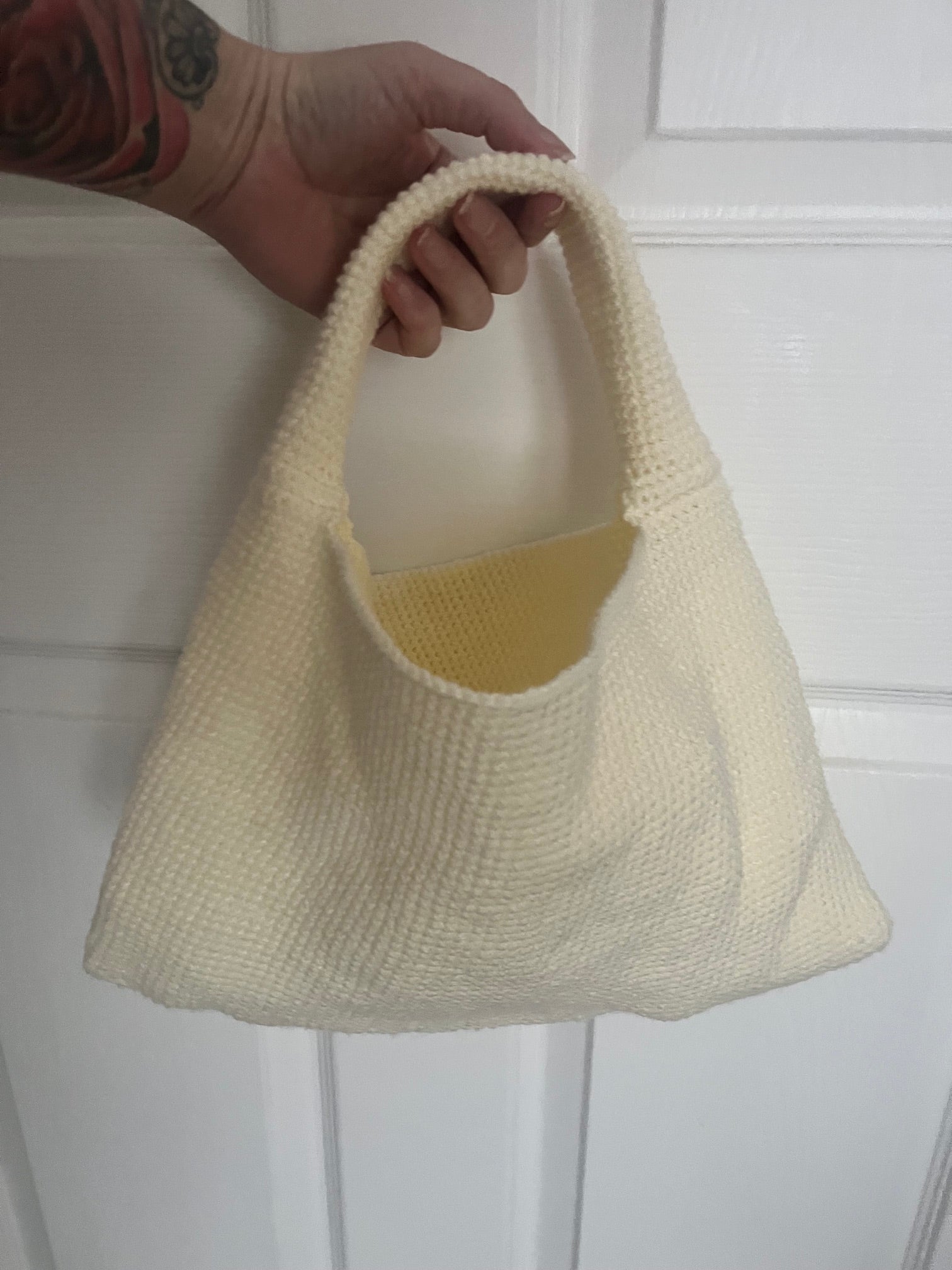 Waffle Stitch Handbag Pattern