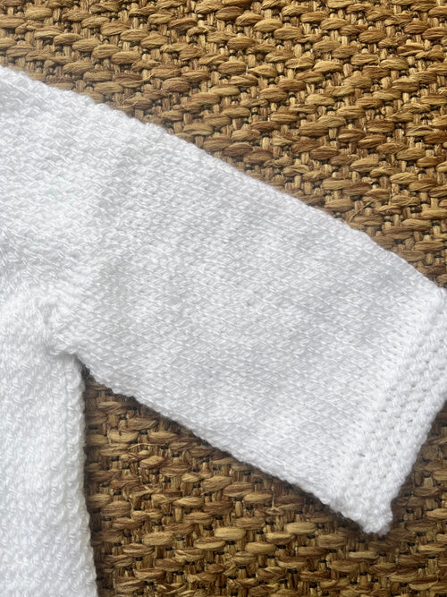 Bottom-Up Baby Cardigan Knitting Pattern PDF | Easy Raglan Baby Cardigan | Newborn to 12 Months | DK Knitting Pattern | Digital Download