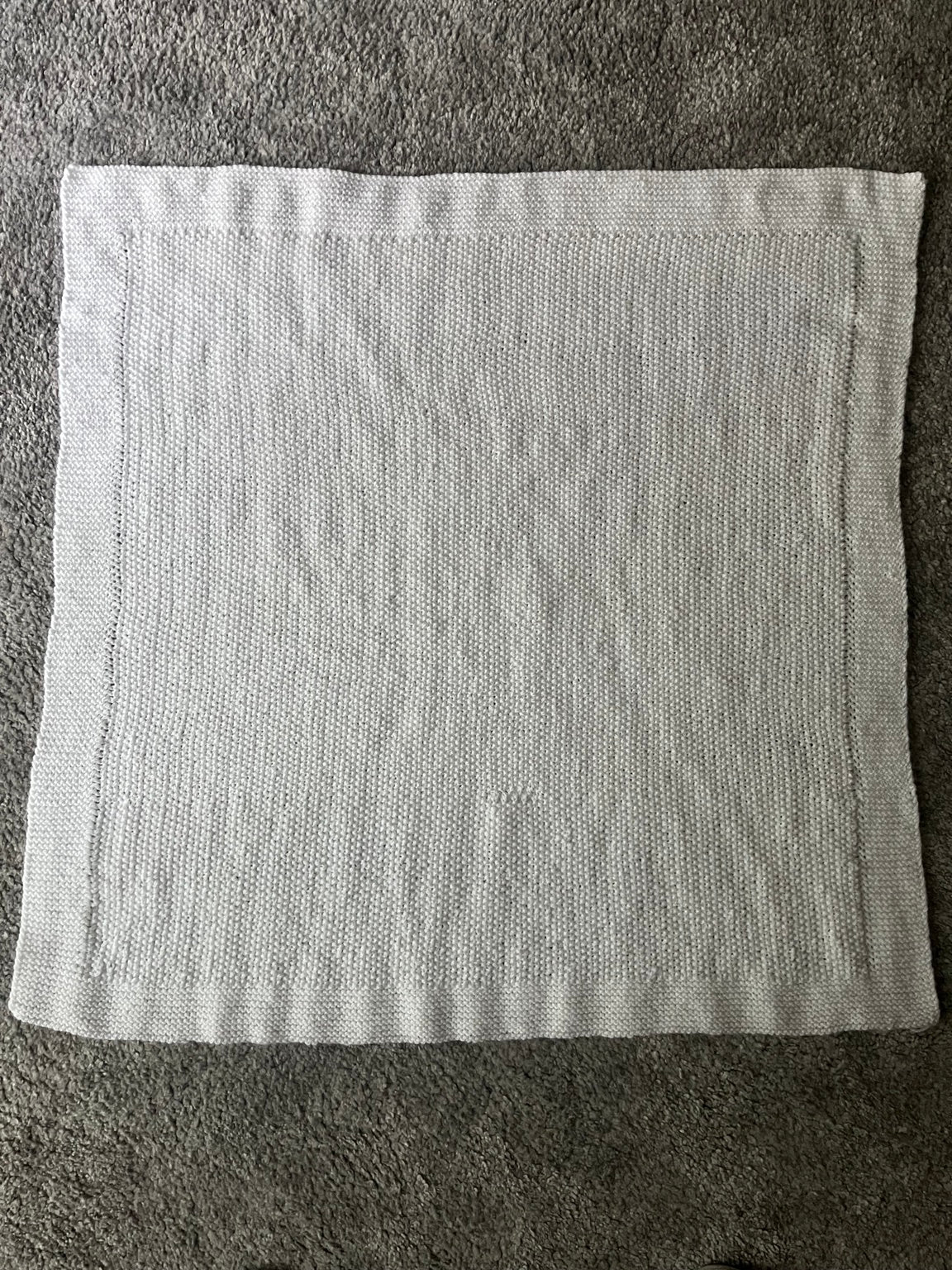 Easy Moss Stitch Baby Blanket Knitting Pattern, 3 Sizes, DK Yarn, Beginner-Friendly Pram and Cot Blanket PDF