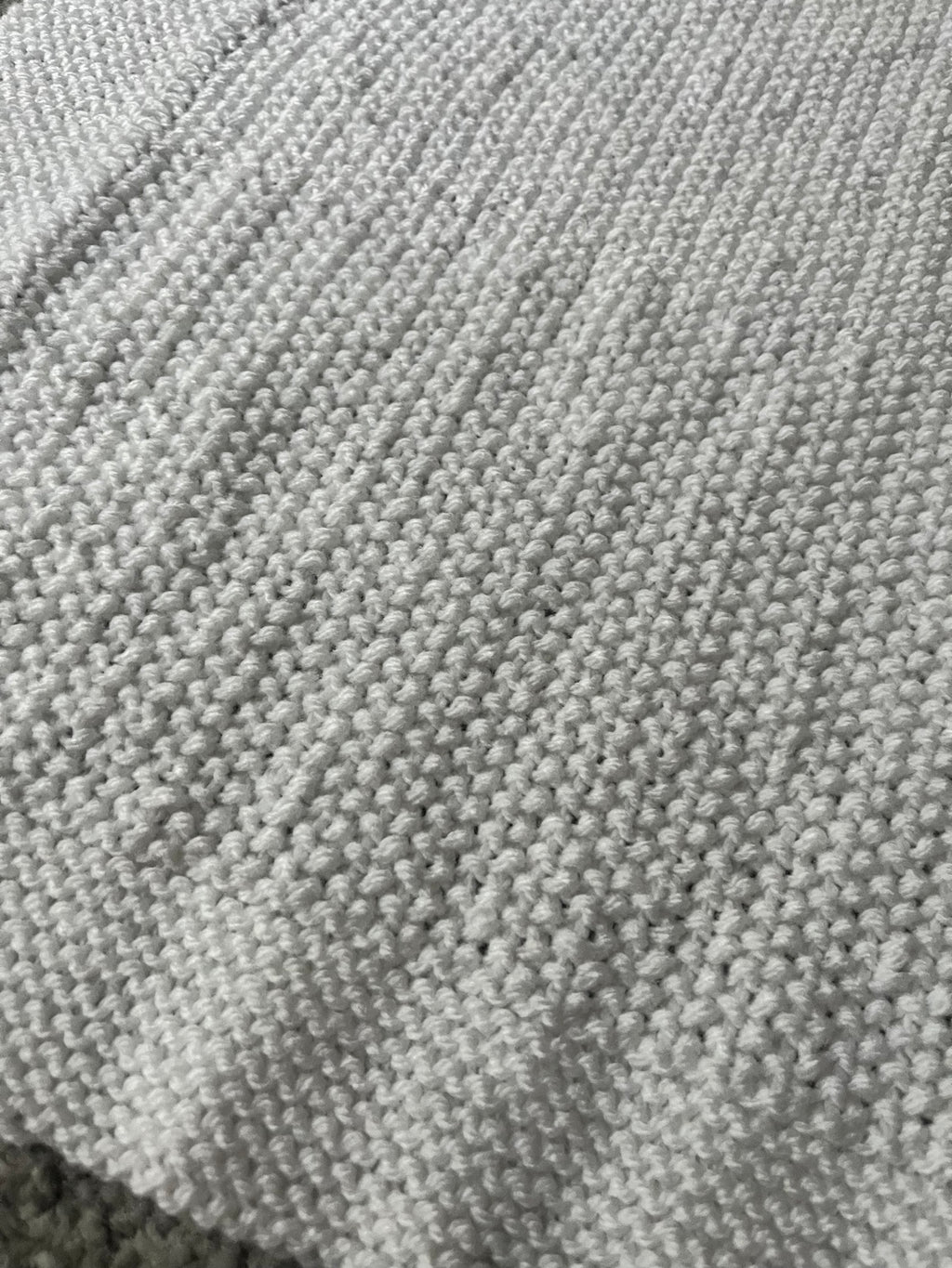 Easy Moss Stitch Baby Blanket Knitting Pattern, 3 Sizes, DK Yarn, Beginner-Friendly Pram and Cot Blanket PDF