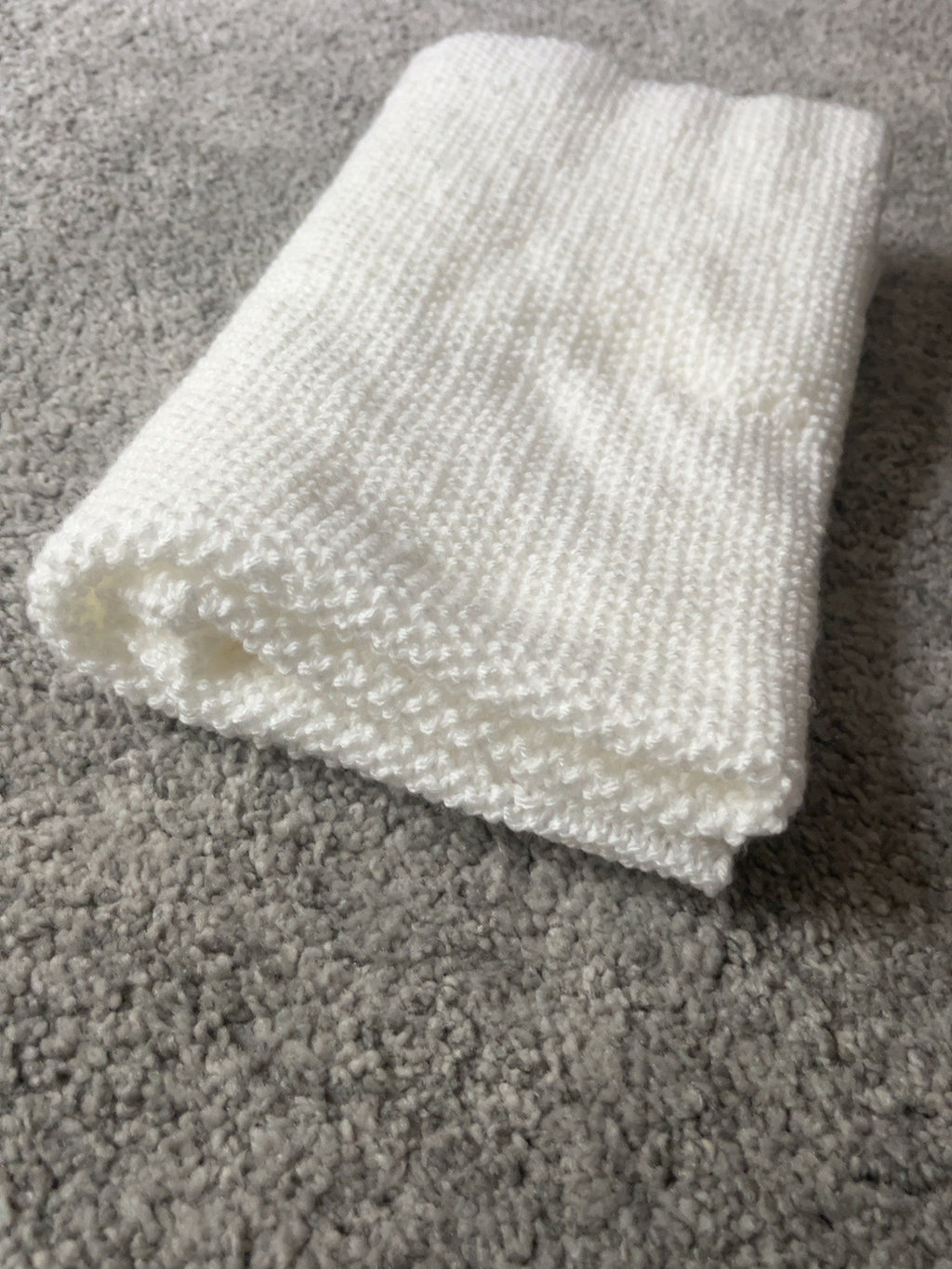 Easy Moss Stitch Baby Blanket Knitting Pattern, 3 Sizes, DK Yarn, Beginner-Friendly Pram and Cot Blanket PDF