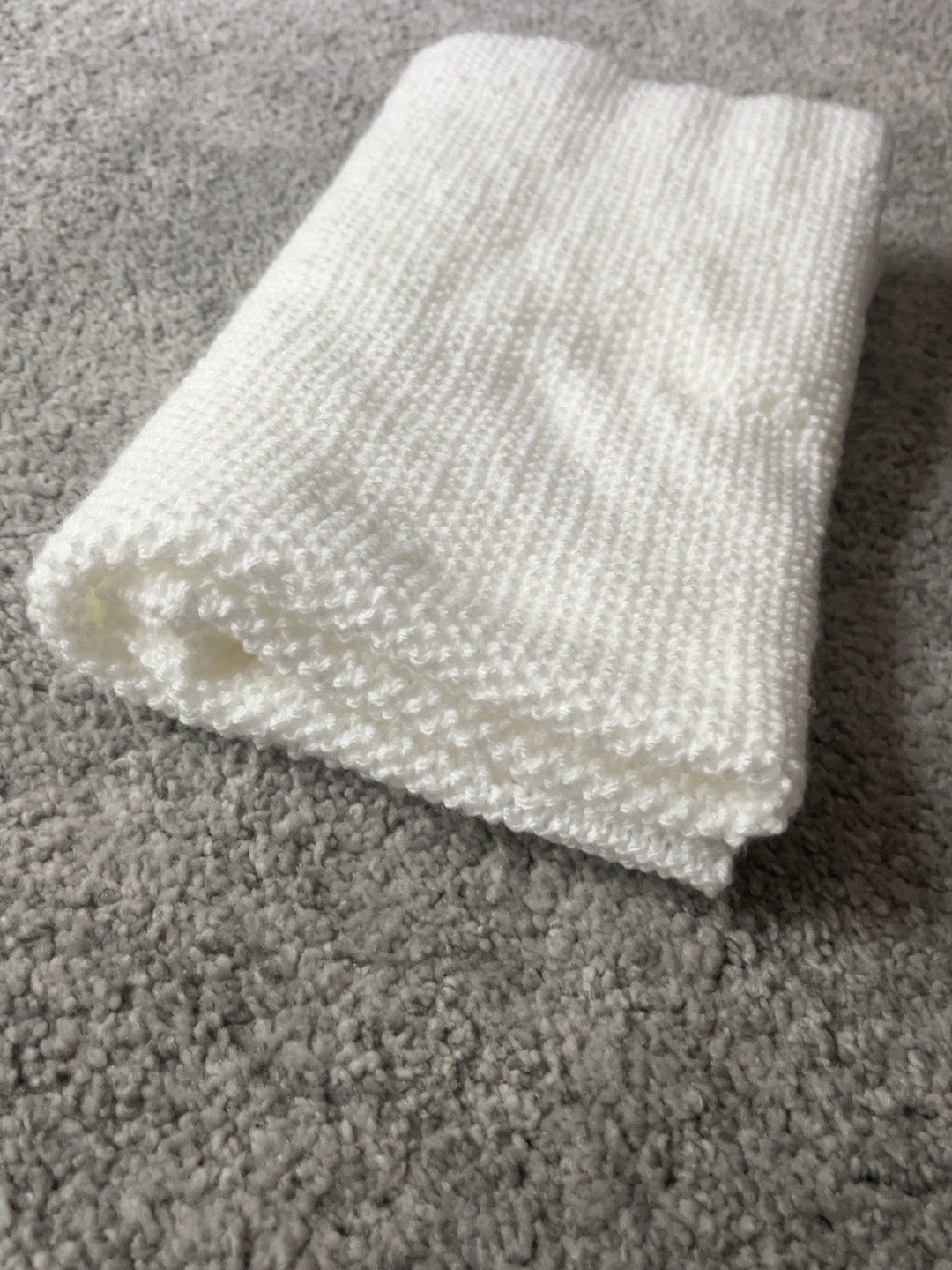 Easy Moss Stitch Baby Blanket Knitting Pattern, 3 Sizes, DK Yarn, Beginner-Friendly Pram and Cot Blanket PDF