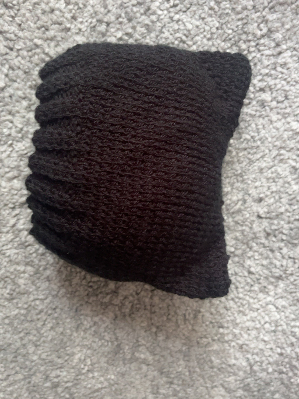 Baby Cat Ear Hat Knitting Pattern | Black Cat Halloween Baby Hat | Knit Flat DK Pattern | 0–12 Months Beginner friendly