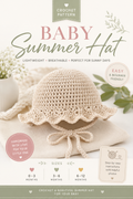Baby Summer Hat Crochet Pattern
