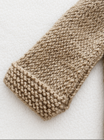 Easy Baby Cardigan Knitting Pattern PDF Sweater Top Down Raglan