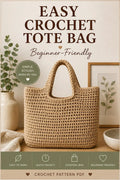 Easy Crochet Tote Bag Pattern